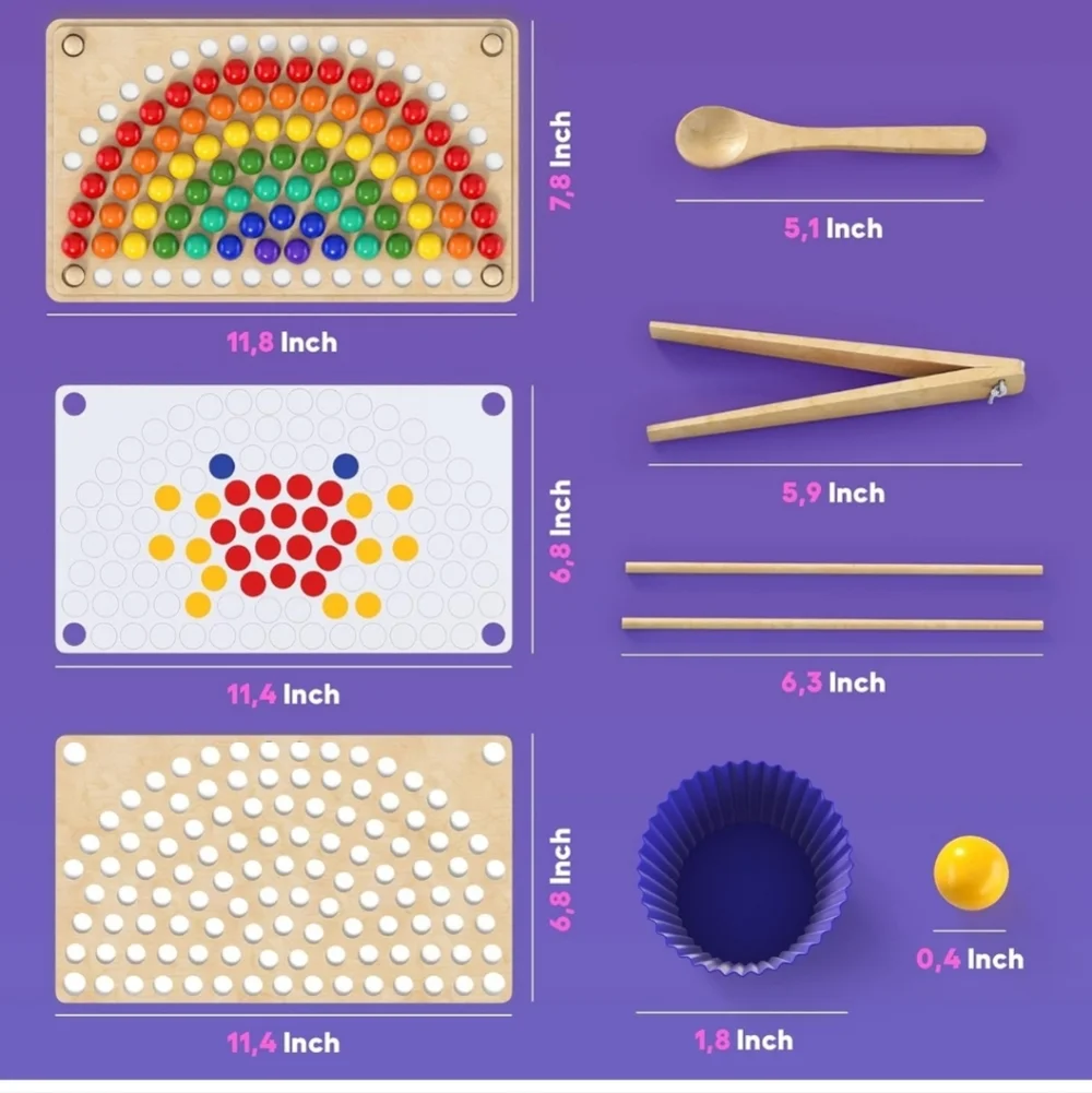 Toddler Wooden Learning Toy